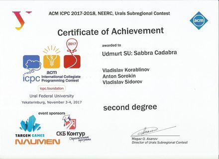 ACM-ICPC 2018 Subregional Sabbra Cadabra